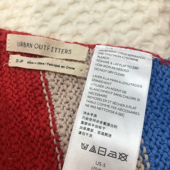 Urban Outfitters Multicolor StripedCrochet Halter Top Size S‎ - Picture 5 of 6